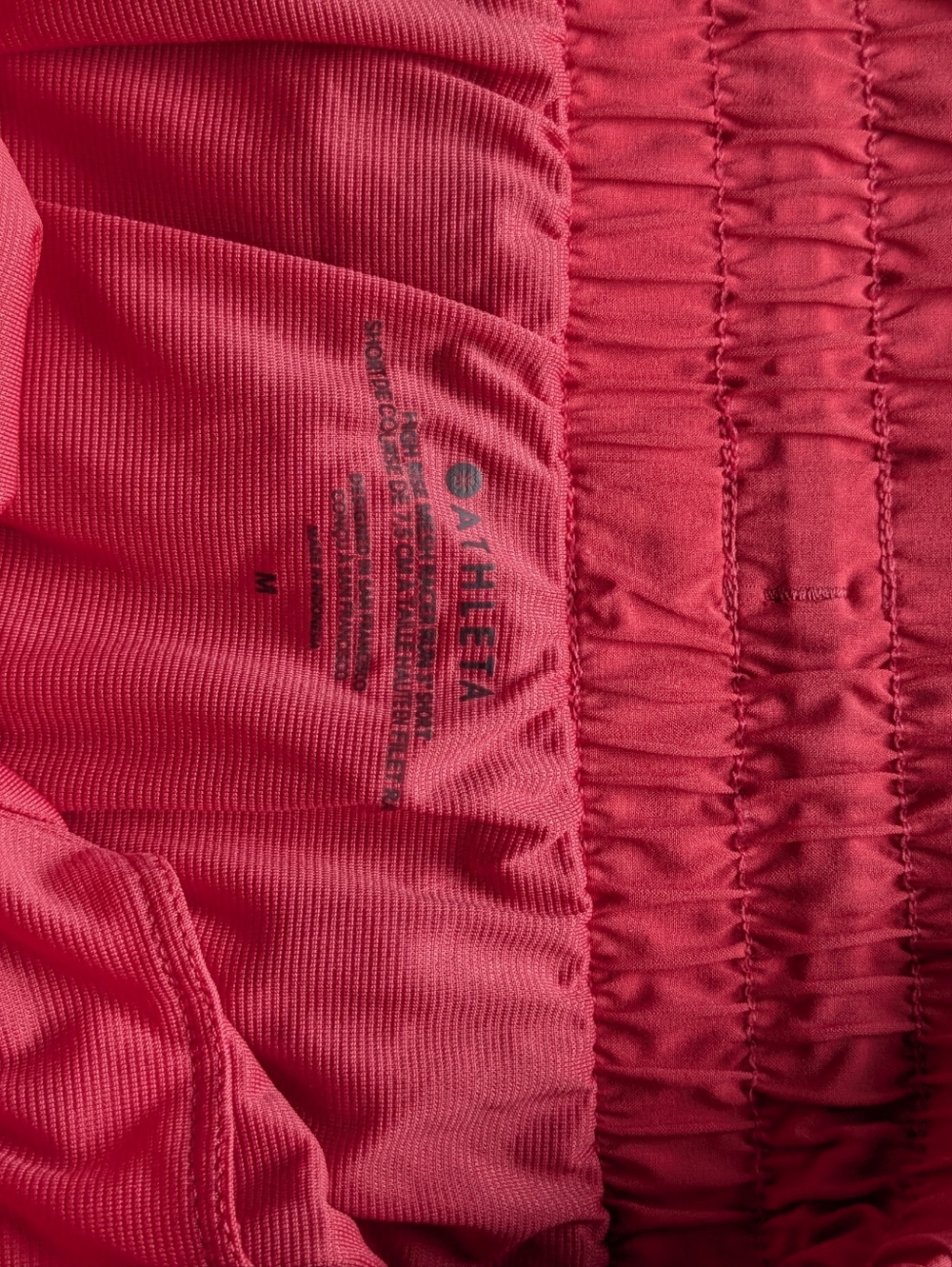 Athleta Shorts High Rise Rise Mesh Racer 3" - Picture 6 of 10
